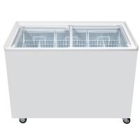 海尔(Haier) SD-376A商流 376升卧式冷柜 冷冻展示柜冰柜透明玻璃商用冰柜