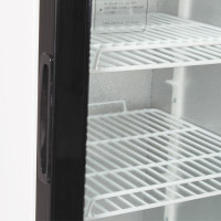 华美（Huamei）LC-218紫色 218升商用立式冰柜冷柜冷藏保鲜展示柜玻璃门