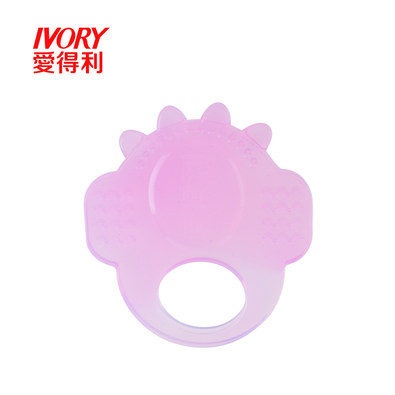 爱得利IVORY全硅胶婴儿牙胶咬牙磨牙训练器AE-102