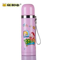 猪猪侠 儿童保温杯子弹头不锈钢真空情侣水杯学生创意水壶 500ml