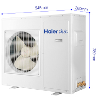 海尔(Haier) 大1匹 1P 冷暖 定频 中央空调家用 一拖一风管机 KFRd-27NW/53CAA12