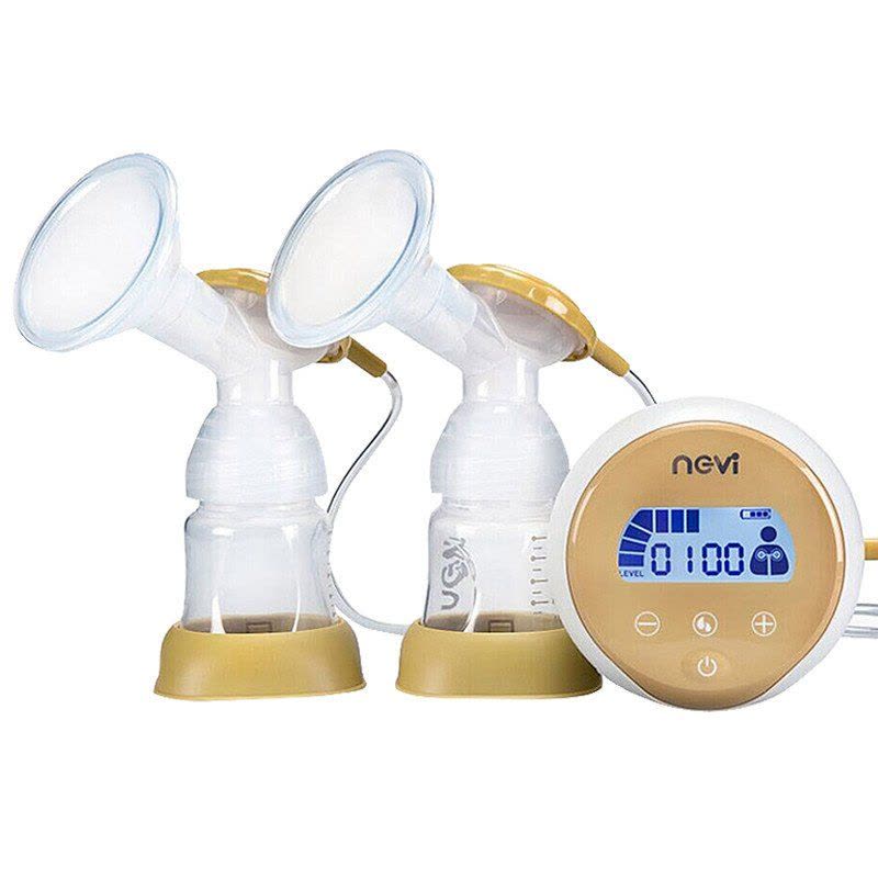 新贝电动吸奶器 智能液晶自动吸乳器 双边拔奶器挤奶器 XB-8703图片