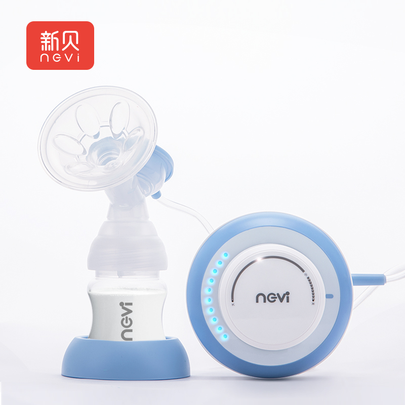 新贝无极变速电动吸奶器 自动挤奶器拔奶器吸力大静音 缓解吸奶疼痛XB-8708