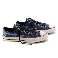 新款匡威Converse Chuck Taylor All Star火焰印花潮流男款硫化帆布鞋
