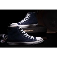 匡威converse帆布鞋 余文乐合作款高帮反毛皮百搭时尚休闲男鞋硫化帆布鞋