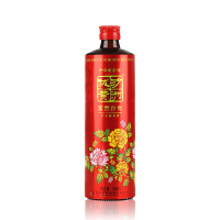 苏州特产黄酒 整箱六瓶 沙洲优黄-花开富贵半甜清爽型黄酒八年陈 500ml*6瓶