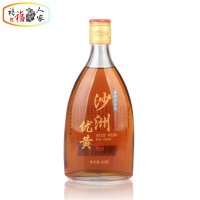 苏州特产黄酒 沙洲优黄黄酒 清雅型八年黄酒 480ml