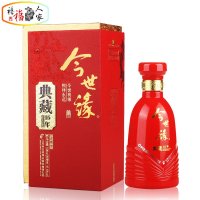 国产白酒 整箱六瓶 41.8度今世缘典藏十五年陈白酒 500ml*6瓶