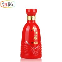国产白酒 整箱六瓶 41.8度今世缘典藏十五年陈白酒 500ml*6瓶