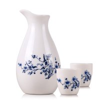 青花瓷四碗四勺套装 赠品