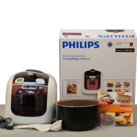 飞利浦(Philips)HD2033 一锅双胆 智能操控 涡轮静排泄压 5L高压锅