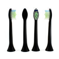 赠品黑色刷头四个装牙刷头适合HX9924 HX9372 HX9954 等(非飞利浦品牌)