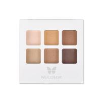 NUCOLOR纽卡姿炫睛亮彩眼影 6色 防水 不晕染 携带方便 免邮