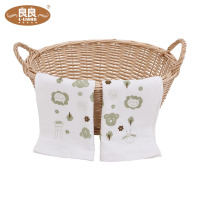 良良 婴儿毛巾 生态竹纺宝宝毛巾70*32cm 柔软(单条装）