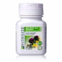 Amway美国安利纽崔莱护肝片/大蓟蒲公英锭片60粒解酒护肝保肝护肝男士【1号海购】