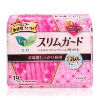 日本原装进口 花王乐而雅护翼日用卫生巾女性护理25cm19片超薄尔雅