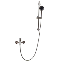 KES 304不锈钢浴缸水龙头 冷热混水阀 手持花洒淋浴套装带下出水 L5050