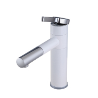 KES 全铜冷热面盆水龙头 浴室卫生间单孔台盆洗脸盆龙头 360度万向旋转 L3110