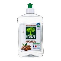 绿柏薇（L'Arbre Vert） 进口洗洁精 浓缩杏仁香型 500毫升