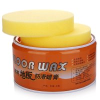 皇宇速亮地板家具防滑蜡 浅棕色 竹木实木复合地板 防水去污打蜡 400g