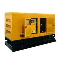 华全35kw柴油发电机组 小型35千瓦静音箱式柴油发电机 三相交流全铜无刷电调发电机组220v380v