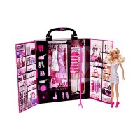 芭比梦幻衣橱(带娃娃）X4833