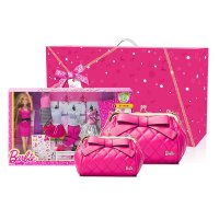 芭比辣妈潮娃亲子包定制礼盒豪华版套装