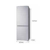 容声(Ronshen) BCD-186D11D 186升 双门冰箱 家用节能 自感应温度补偿 门封保护