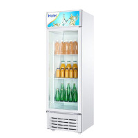 海尔冷柜SC-242（商流）单温冷藏展示柜啤酒饮料柜柜立式单门冰柜商用