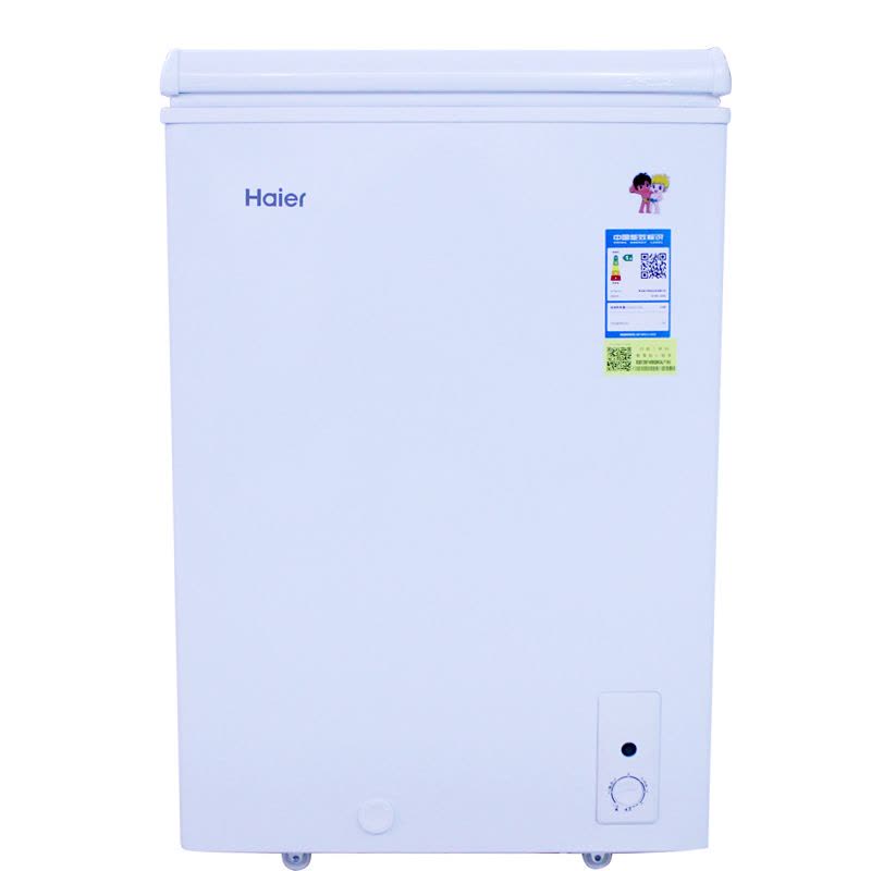 Haier/海尔 100升卧式家用迷你小冰柜 冷藏冷冻转换冷柜低霜节能 单温小冷柜 BC/BD-100HD图片