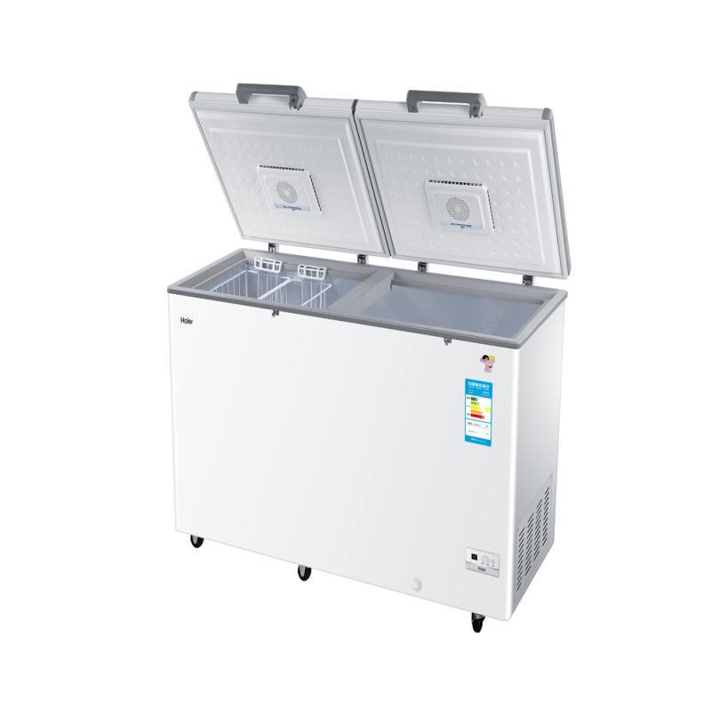 海尔(Haier) 冷柜 BC/BD-519HEK 卧式冷柜 519升 电子显示屏 带脚轮 家用 商用