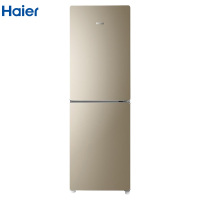 Haier/海尔冰箱小型风冷无霜双门式家用节能宿舍冷藏 BCD-190WDPT 炫金外观 190升两门冰箱 节能静音