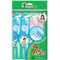 黑人（DARLIE）柔彩俊朗 牙刷×4（优惠装）