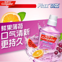 高露洁贝齿鲜果薄荷漱口水不含酒精250ml清新怡人