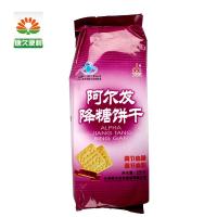 无糖食品 阿尔发降糖饼干 芝麻225g
