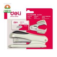 得力12#订书机0355订书器 适用订书钉型号0012/0011 卡式送起钉器