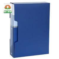 得力资料册 文件夹 书立 办公用品 5006 A4 80页