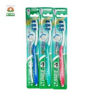 黑人透爽深洁细丝软毛牙刷3支