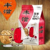 丰滋灰枣夹核桃仁258g新疆特产 办公室休闲零食小吃