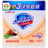 舒肤佳椰油精华呵护型香皂115g*3