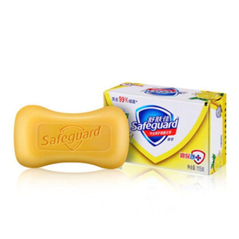 舒肤佳柠檬清新型香皂115g图片