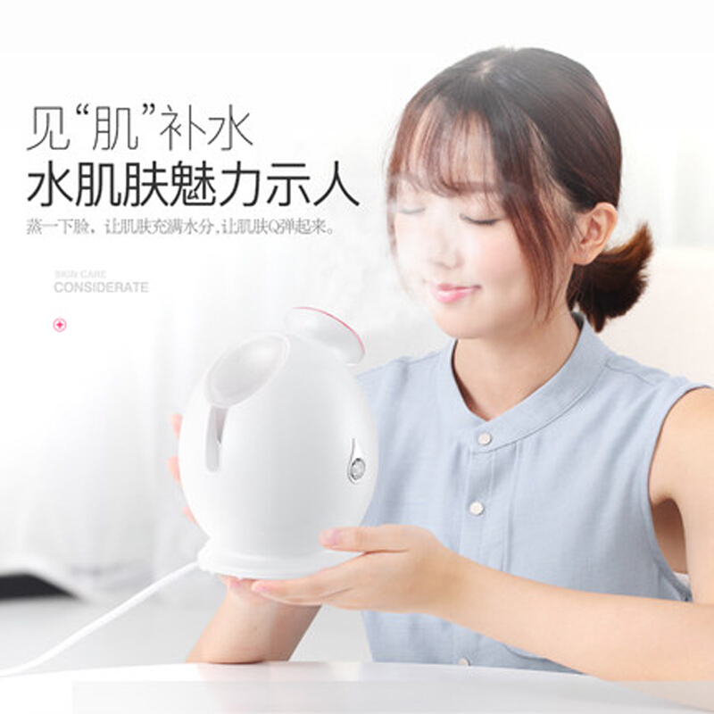 金稻（KingDom）蒸脸器 美容仪纳米热喷蒸脸机喷雾补水仪器 面部蒸汽机家用保湿