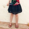 裂帛童装正品 2015春夏新款 蕾丝半身裙纯棉内里A字裙女 56140236