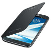 三星N7100原装皮套N7108手机套Note2手机壳N7100保护套N7108保护壳(黑灰色）