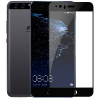 适用华为P10/P10 Plus 全屏全覆盖钢化玻璃膜5.1/5.5寸 高清膜保护膜 防摔防刮防爆+送透明软壳