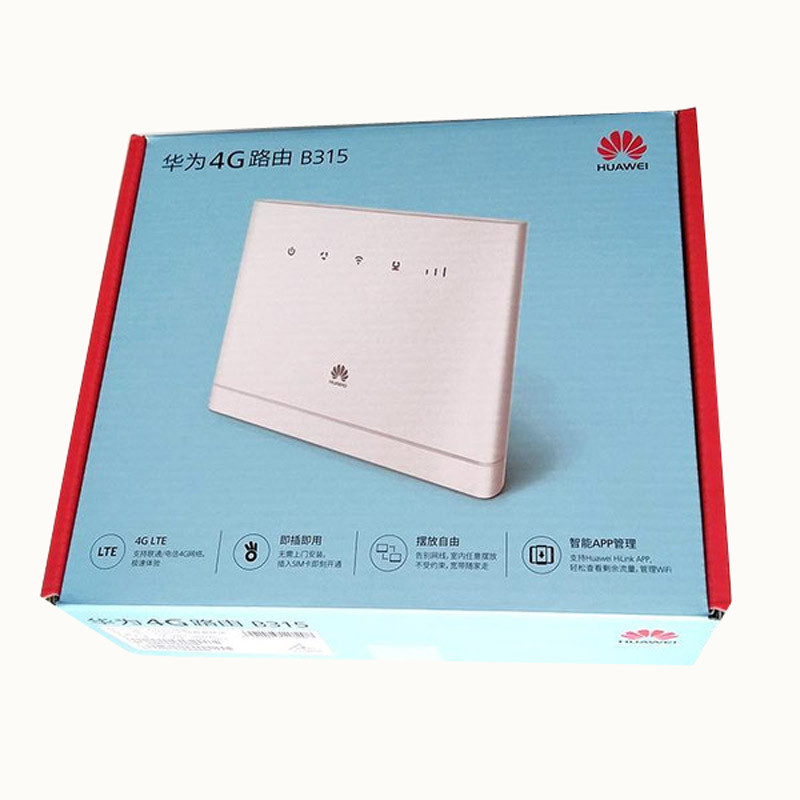 华为(HUAWEI)B315S-936 联通4G3G移动电信无线转有线宽带WIFI路由器CPE固网宽带双接入