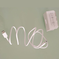 三星(SAMSUNG)原装双type-c数据线note20u/10/S21/S20+/a90/W21数据线快充 白色