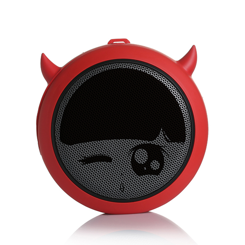 丹麦platin创意恶魔造型蓝牙小音箱便携式迷你音响卡通可爱电脑安卓
