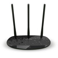 TP-LINK TL-WR885N 三天线450M智能家用大功率光纤无线路由器WIFI穿墙王 黑色