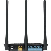 TP-LINK TL-WR885N 三天线450M智能家用大功率光纤无线路由器WIFI穿墙王 黑色